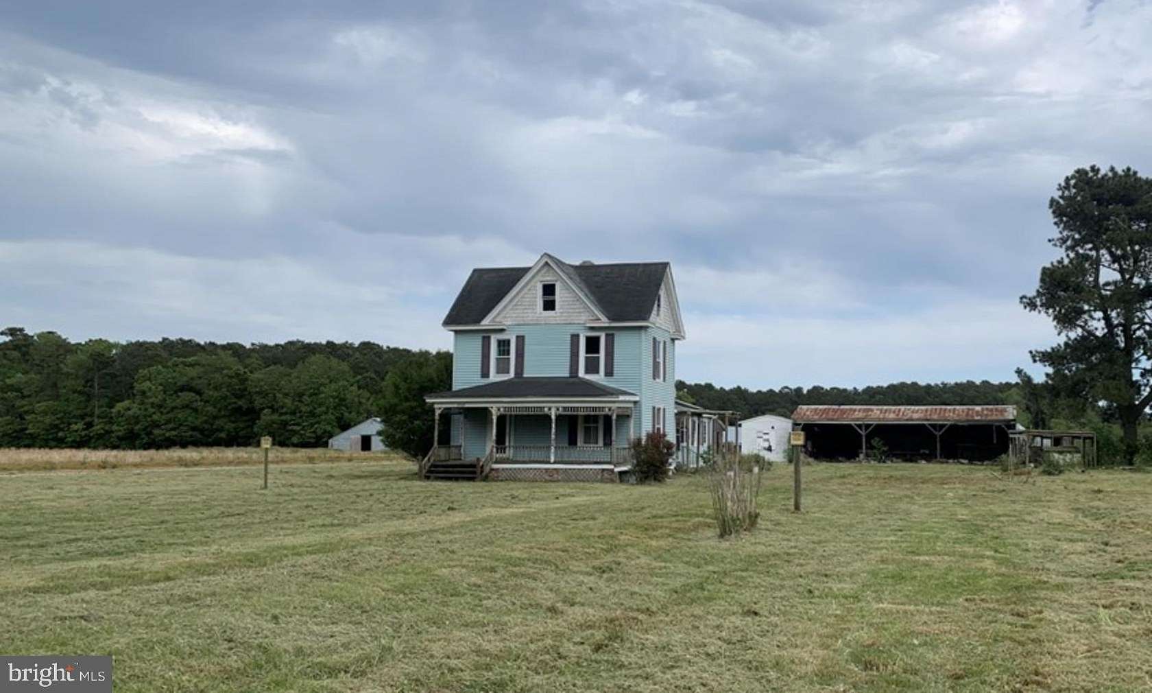 26.26 Acres of Agricultural Land with Home for Sale in New Church, Virginia