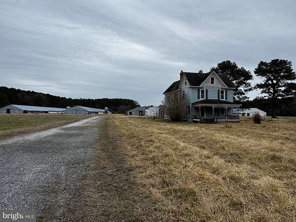 26.3 Acres of Agricultural Land with Home for Sale in New Church, Virginia