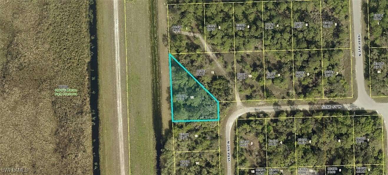 0.348 Acres of Residential Land for Sale in Lehigh Acres, Florida