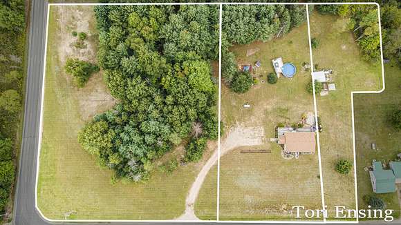 3.55 Acres of Residential Land with Home for Sale in Stanton, Michigan