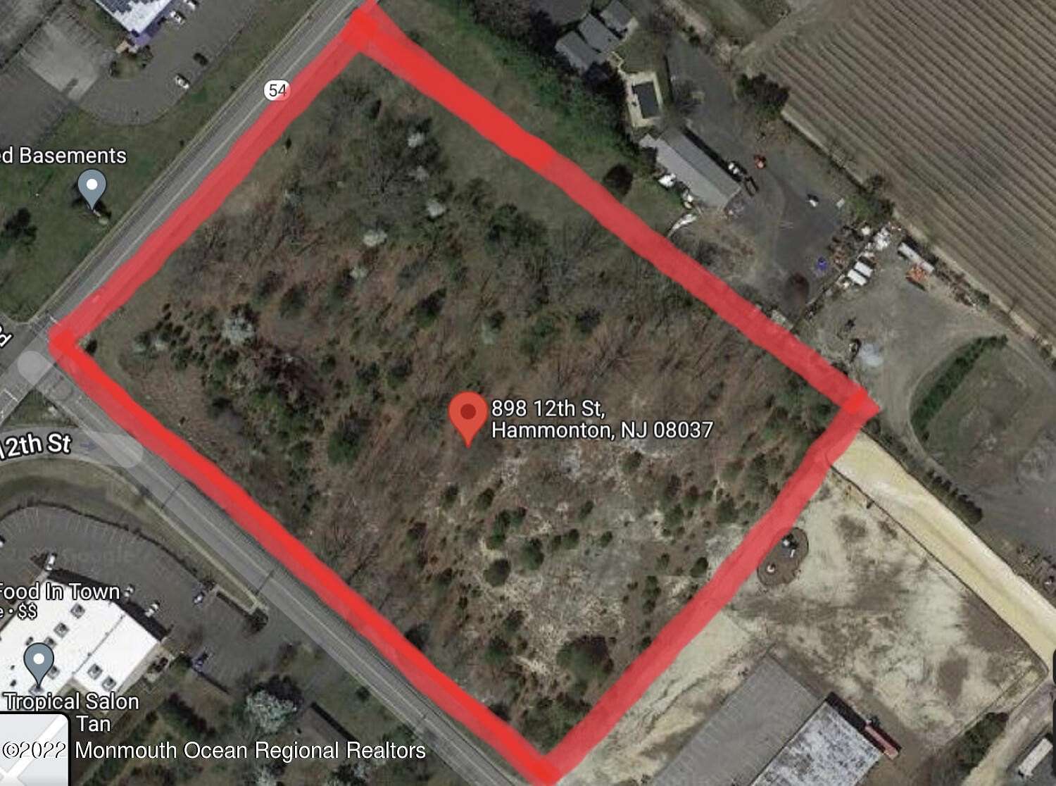 6.748 Acres of Commercial Land for Sale in Hammonton, New Jersey