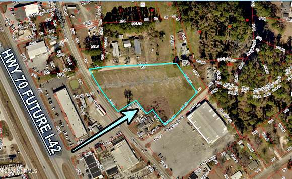 2.62 Acres of Mixed-Use Land for Sale in New Bern, North Carolina