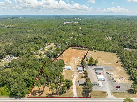 4.34 Acres of Commercial Land for Sale in Crawfordville, Florida