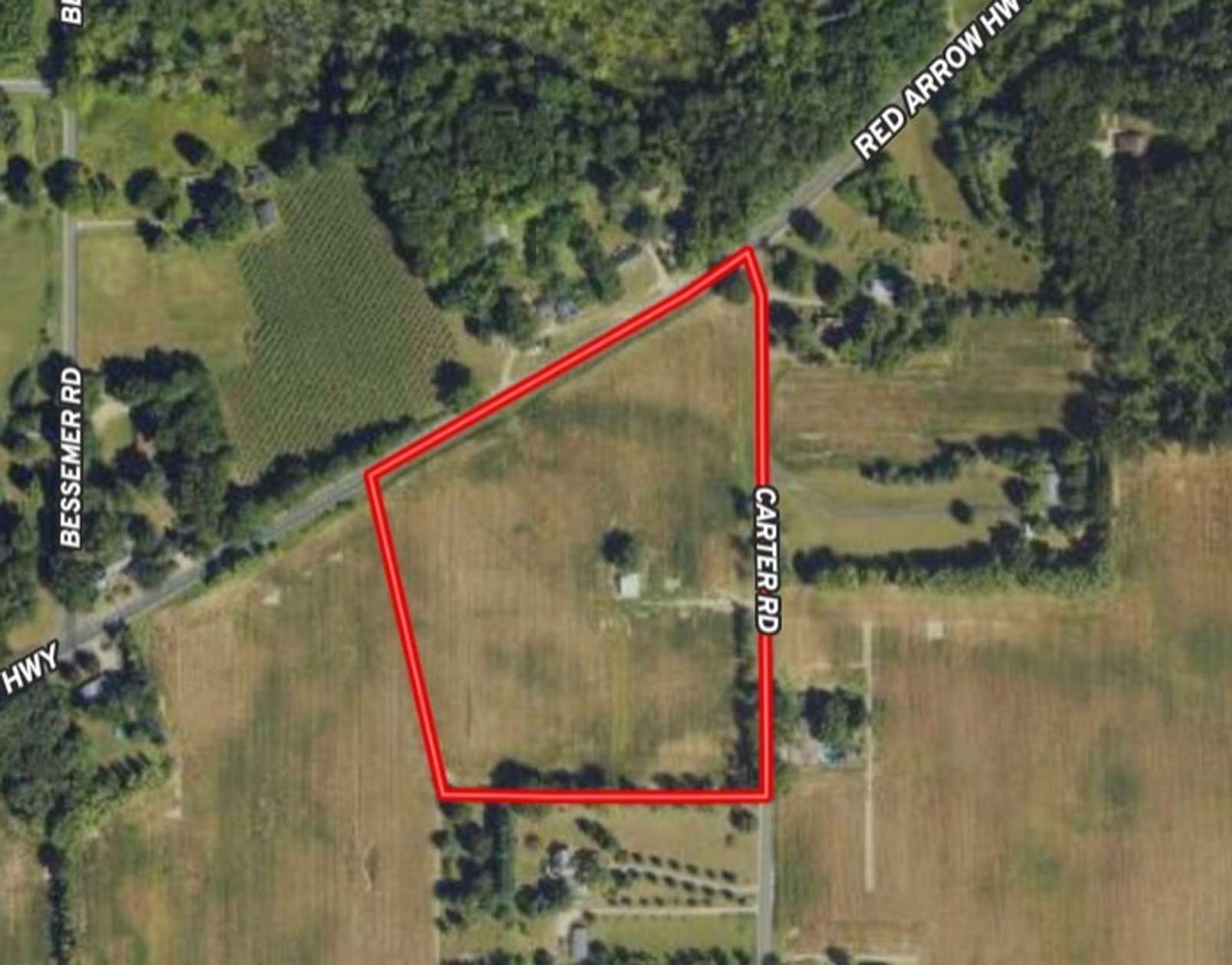 11.8 Acres of Land for Sale in Coloma, Michigan