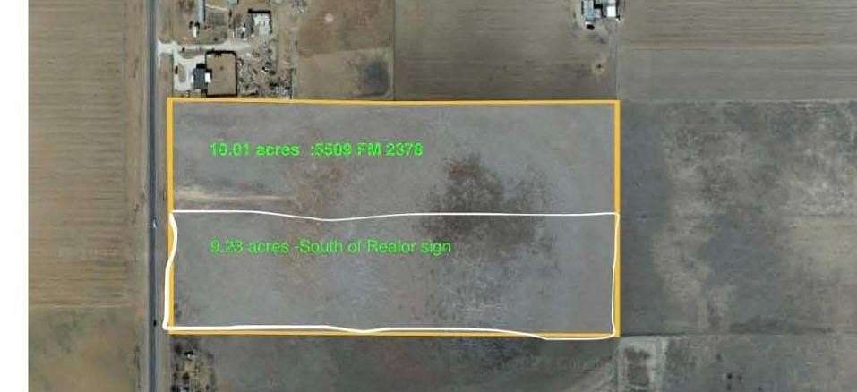 9.23 Acres of Residential Land for Sale in Lubbock, Texas