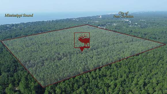 58.91 Acres of Recreational Land for Sale in Pass Christian, Mississippi