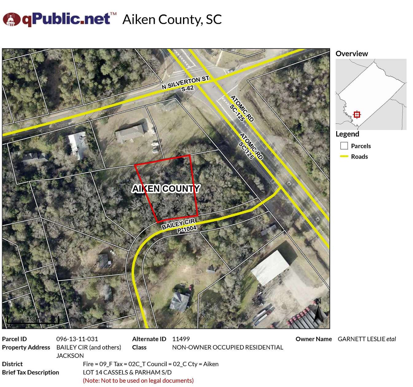 0.59 Acres of Land for Sale in Jackson, South Carolina