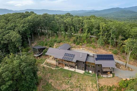 10.76 Acres of Land with Home for Sale in Ellijay, Georgia