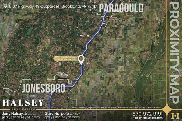 1.42 Acres of Mixed-Use Land for Sale in Brookland, Arkansas