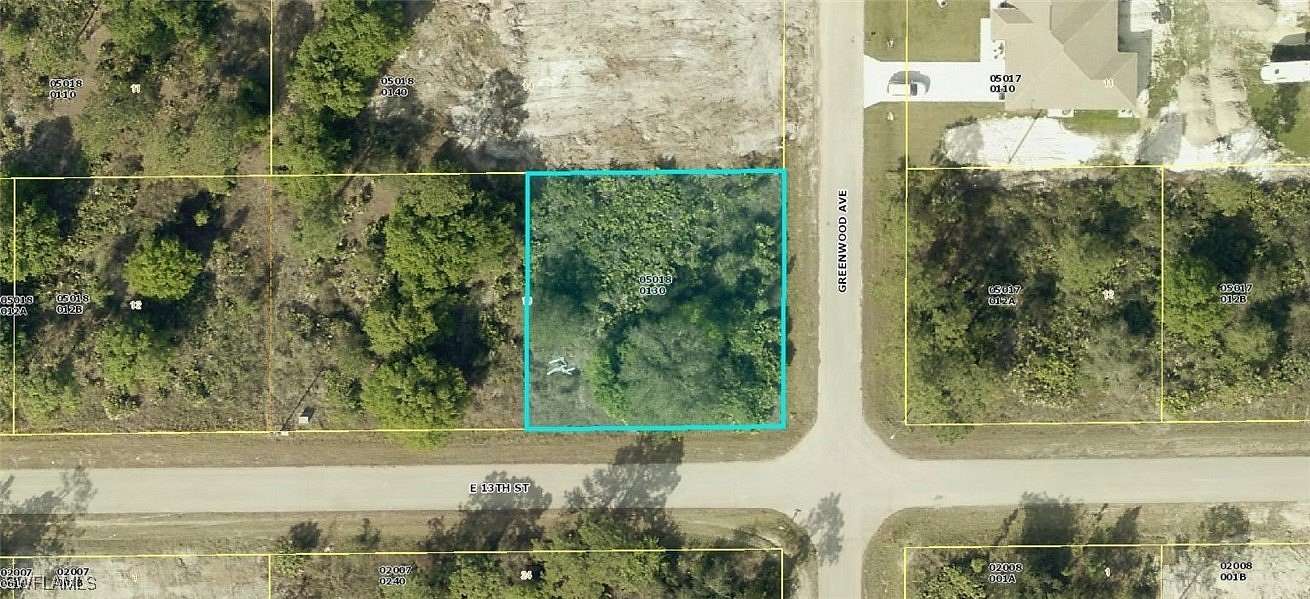 0.25 Acres of Residential Land for Sale in Lehigh Acres, Florida