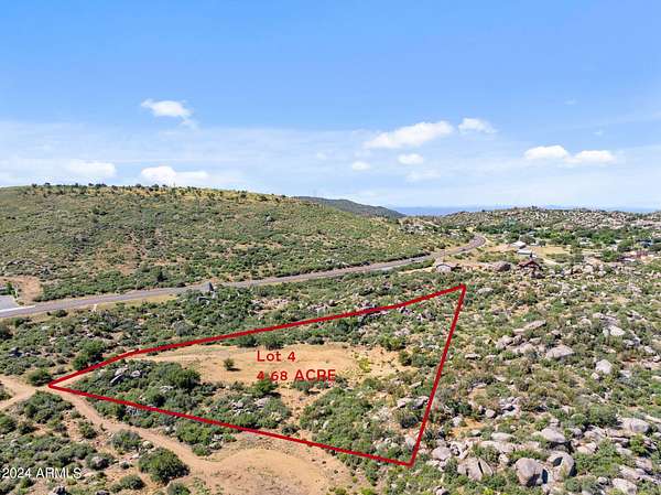 4.68 Acres of Residential Land for Sale in Yarnell, Arizona