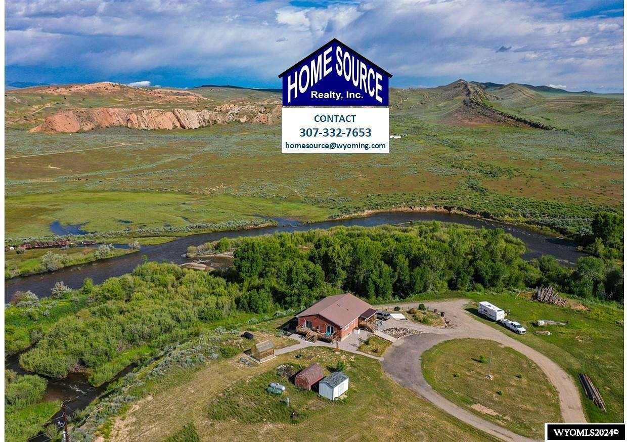 27.46 Acres of Land with Home for Sale in Lander, Wyoming