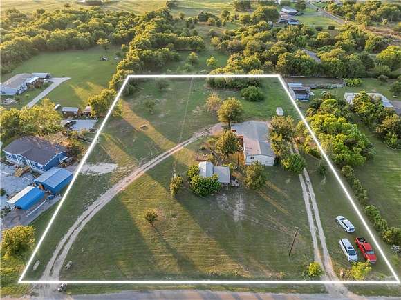 2 Acres of Residential Land with Home for Sale in Bruceville, Texas