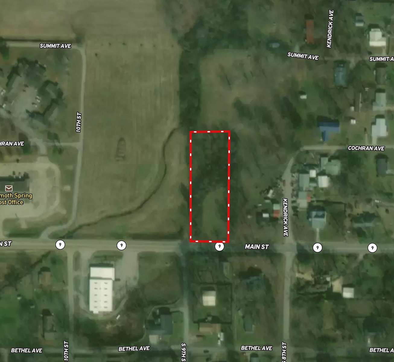 0.9 Acres of Residential Land for Sale in Mammoth Spring, Arkansas