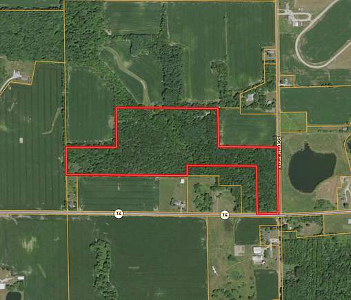 36 Acres of Recreational Land for Sale in Claypool, Indiana