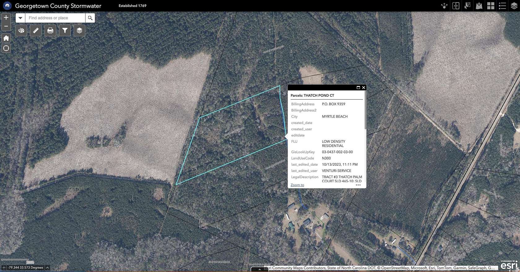 16 Acres of Land for Sale in Georgetown, South Carolina