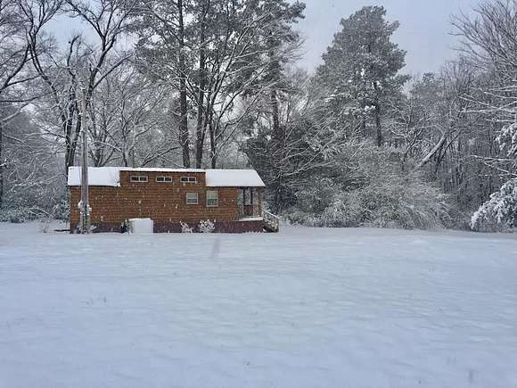 Cabin in winter