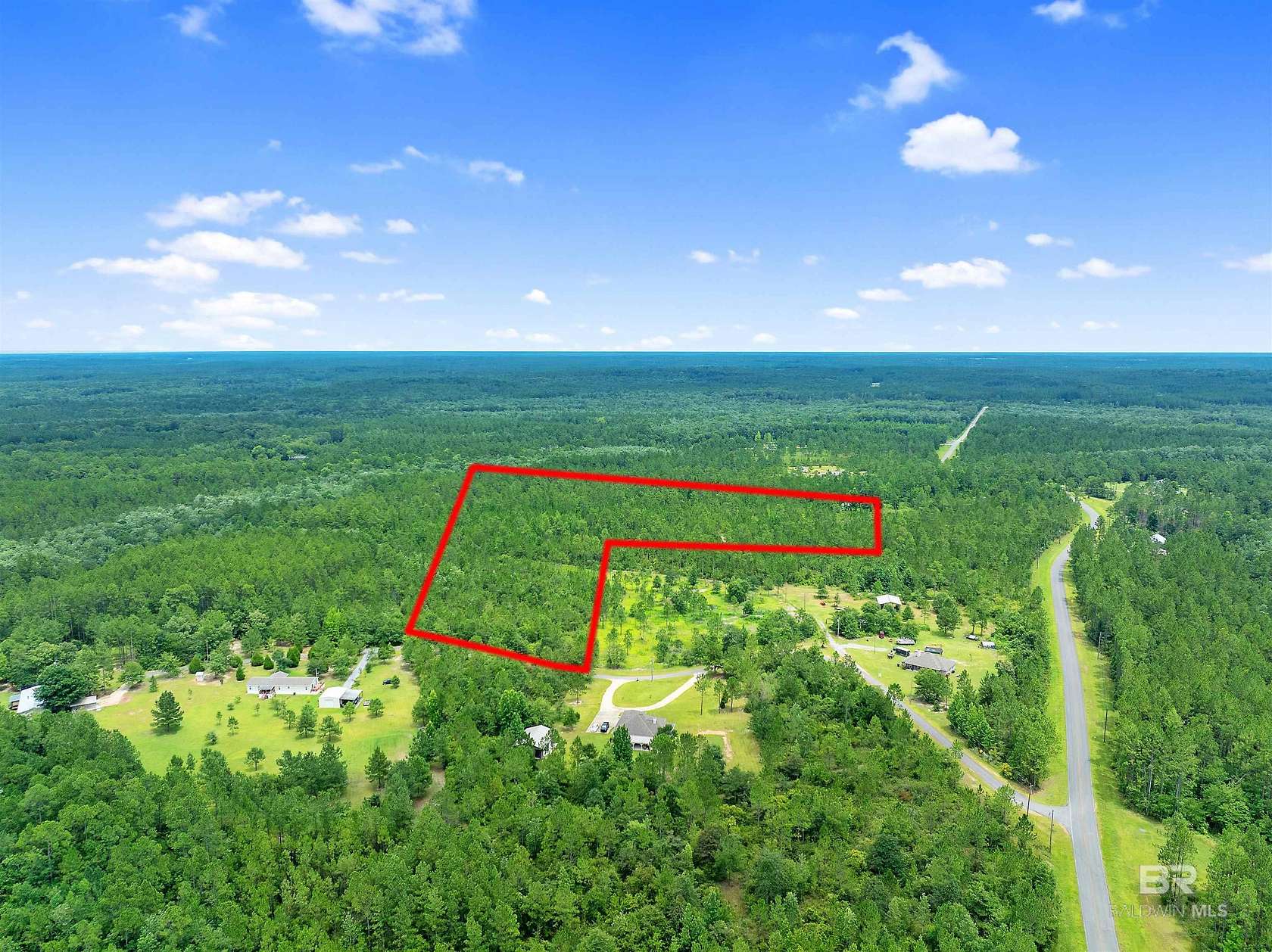 10.859 Acres of Land for Sale in Bay Minette, Alabama