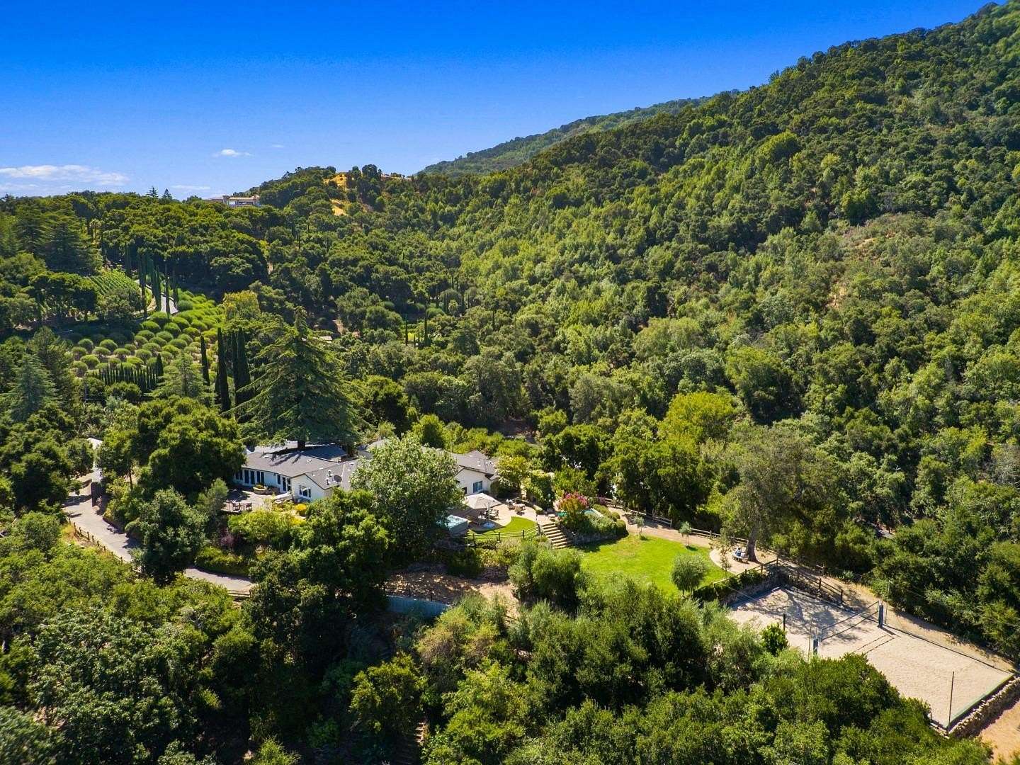 9.4 Acres of Land with Home for Sale in Los Gatos, California