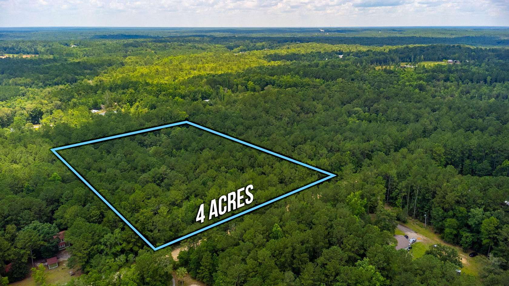 4 Acres of Residential Land for Sale in DeFuniak Springs, Florida