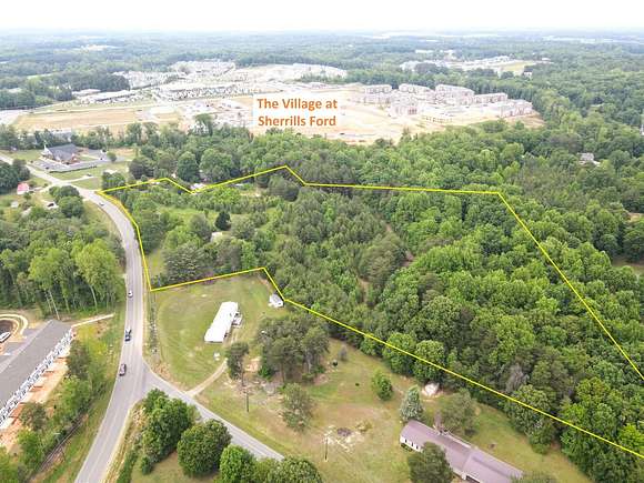 11.65 Acres of Mixed-Use Land for Sale in Sherrills Ford, North Carolina