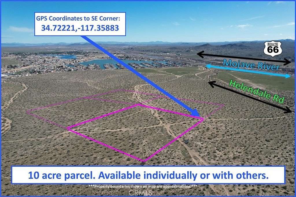 10 Acres of Recreational Land for Sale in Helendale, California