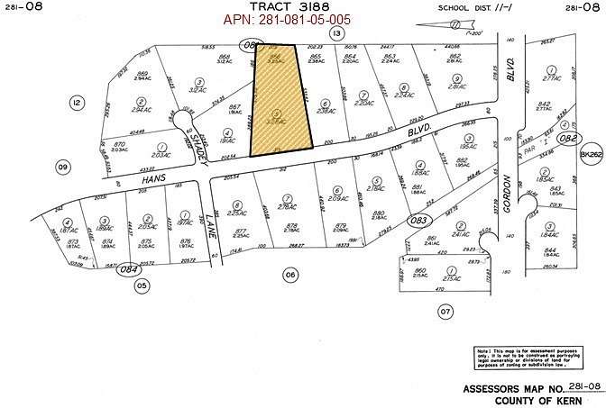 3.28 Acres of Mixed-Use Land for Sale in California City, California