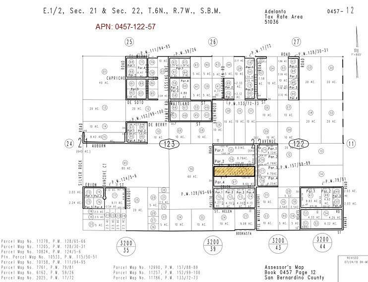 8.79 Acres of Land for Sale in Adelanto, California