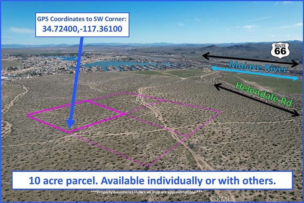 10 Acres of Recreational Land for Sale in Helendale, California