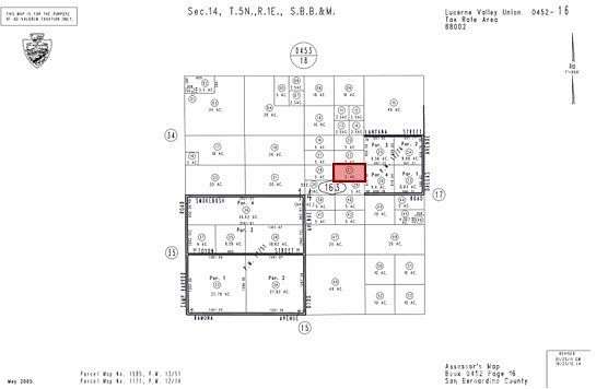 5 Acres of Residential Land for Sale in Lucerne Valley, California