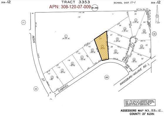 1.9 Acres of Residential Land for Sale in California City, California