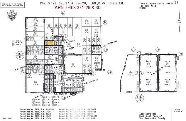 2.5 Acres of Commercial Land for Sale in Apple Valley, California