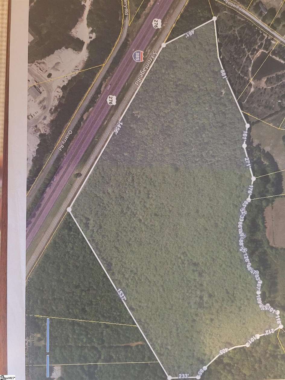 60 Acres of Land for Sale in Gray Court, South Carolina