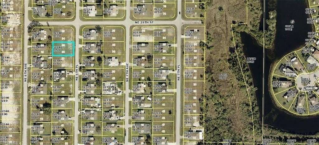 0.23 Acres of Residential Land for Sale in Cape Coral, Florida