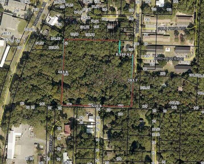 5.45 Acres of Commercial Land for Sale in Crestview, Florida