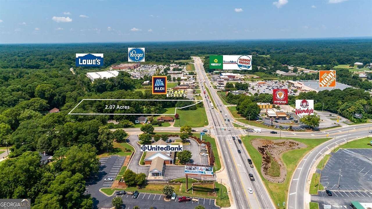 2.07 Acres of Commercial Land for Sale in Griffin, Georgia