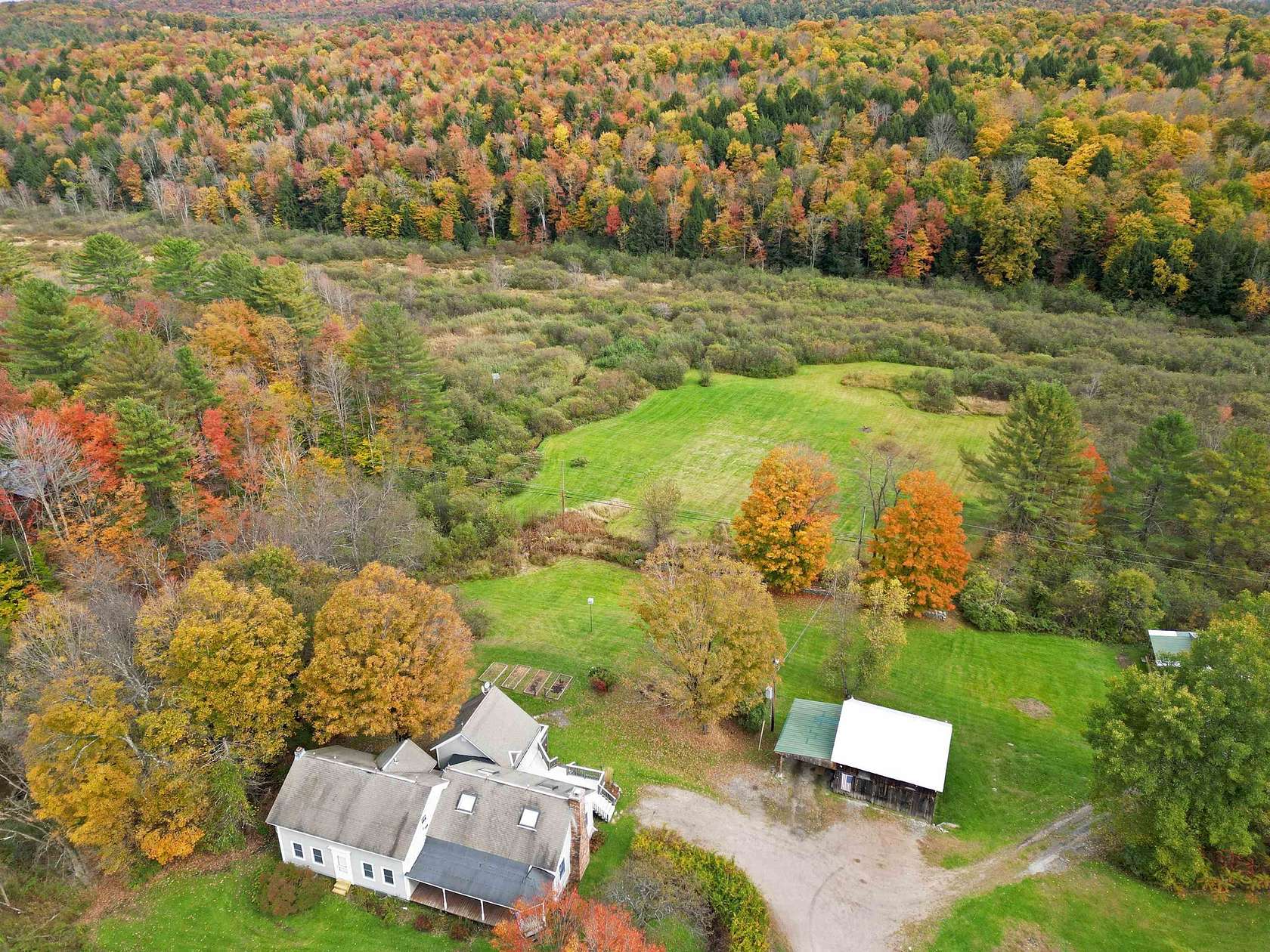 16 Acres of Land with Home for Sale in Underhill, Vermont