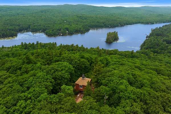 25 Acres of Recreational Land with Home for Sale in Stoddard, New Hampshire