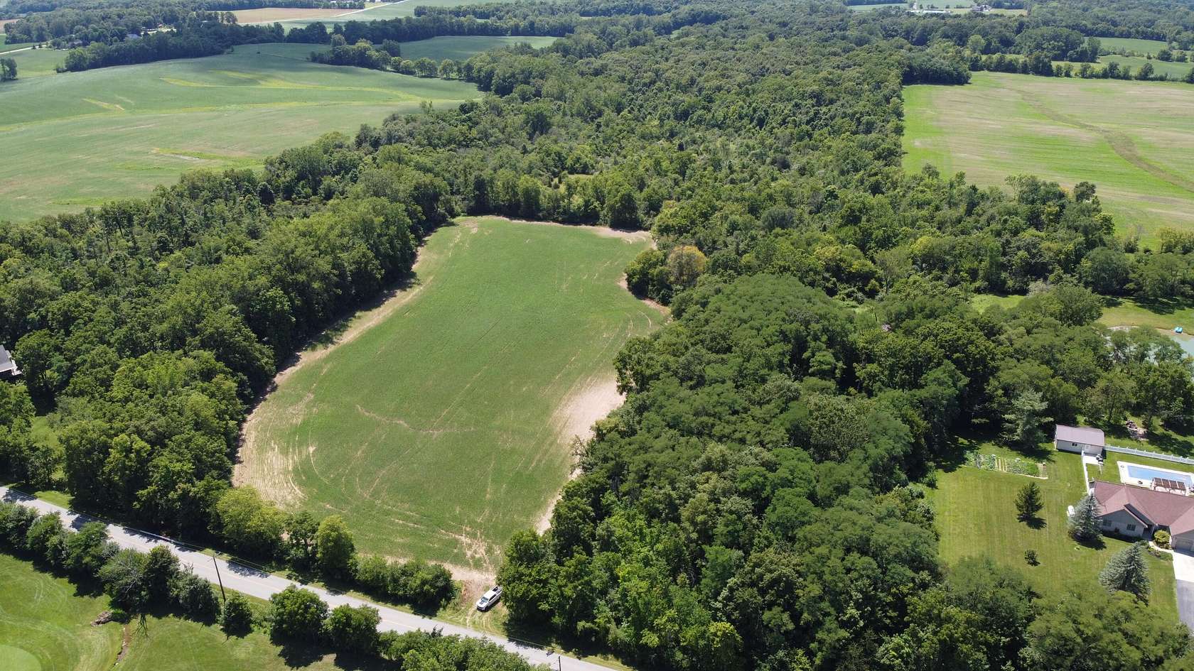 42.71 Acres of Land for Sale in Bellefontaine, Ohio