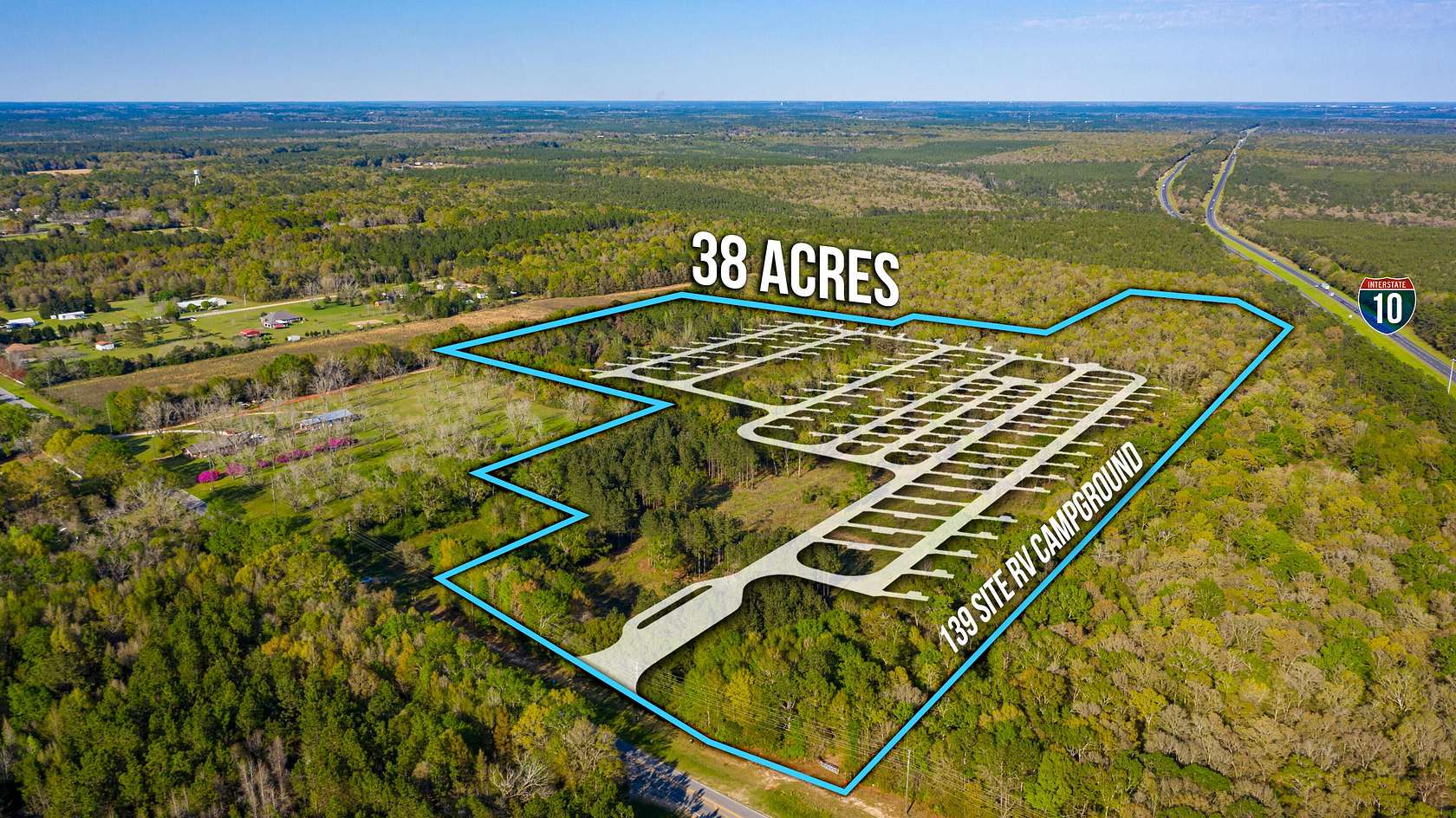 38 Acres of Land for Sale in Holt, Florida