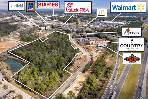 13.52 Acres of Commercial Land for Sale in Crestview, Florida