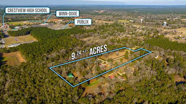 9.24 Acres of Residential Land for Sale in Crestview, Florida