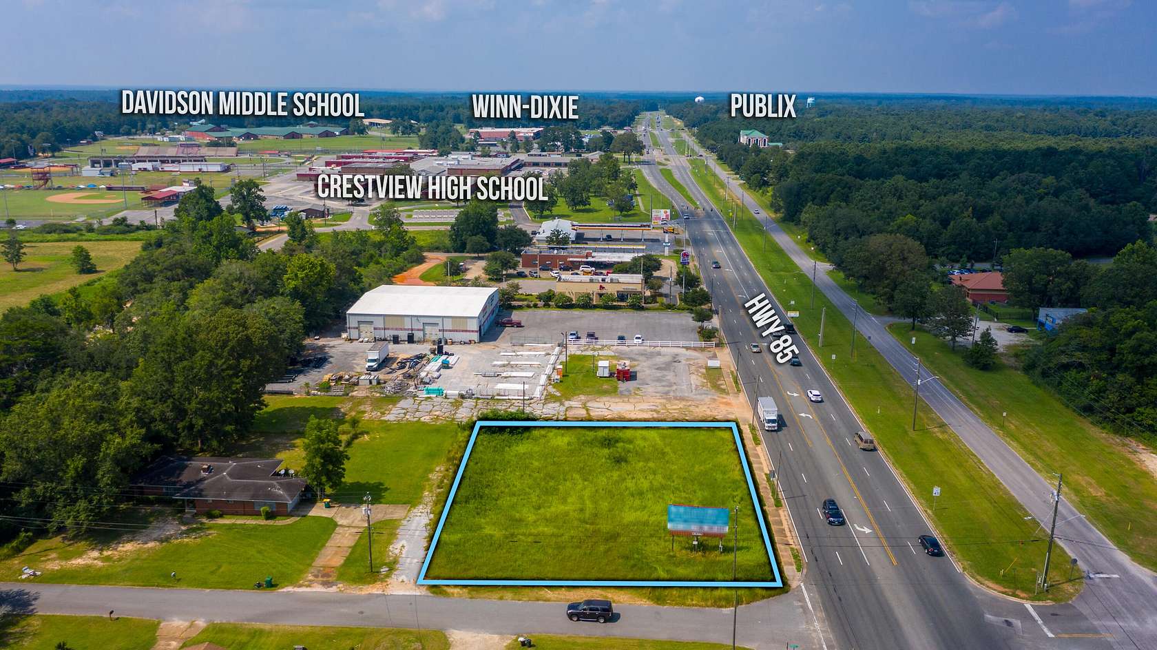 0.51 Acres of Commercial Land for Sale in Crestview, Florida