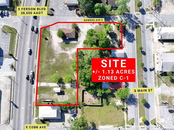 1.13 Acres of Mixed-Use Land for Sale in Crestview, Florida