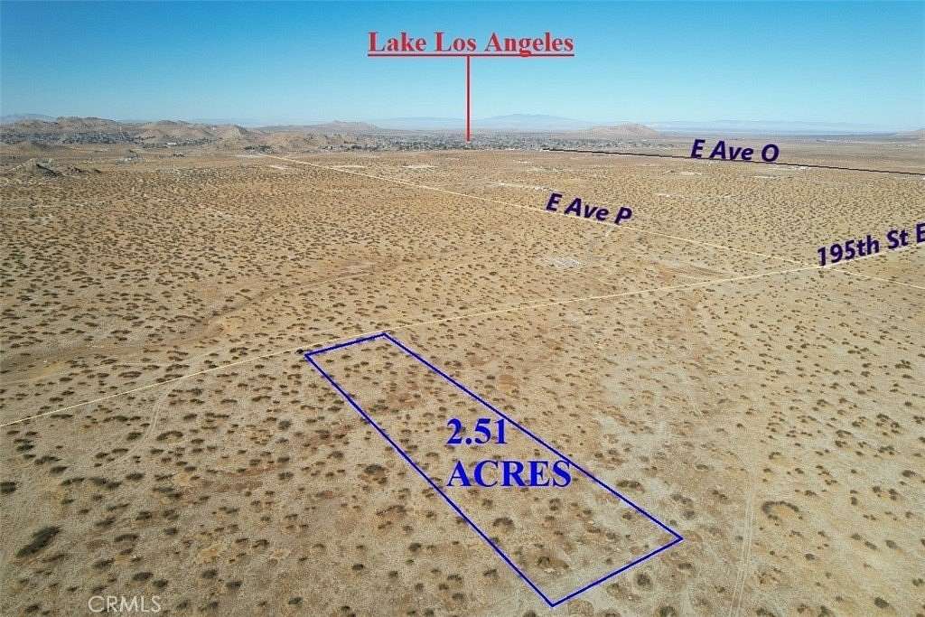 2.51 Acres of Land for Sale in Palmdale, California