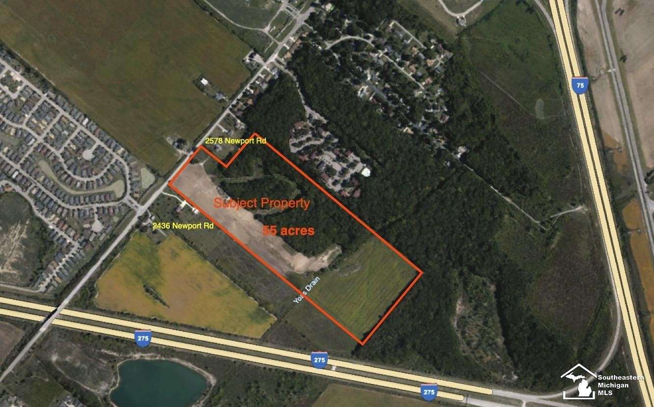 55 Acres of Agricultural Land for Sale in Newport, Michigan