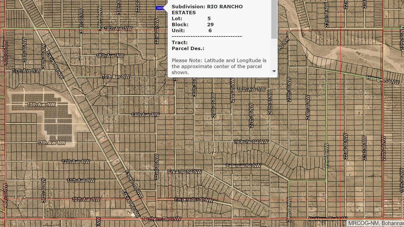 0.5 Acres of Land for Sale in Rio Rancho, New Mexico