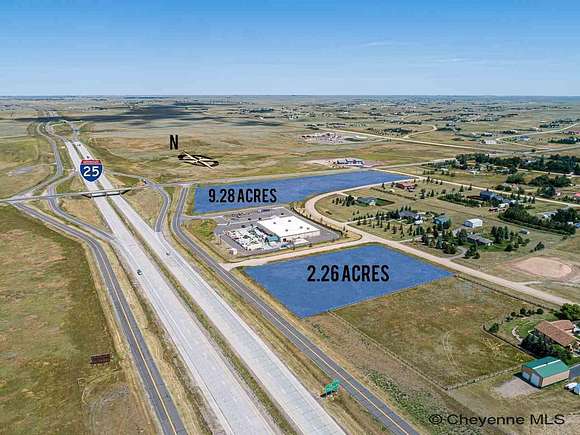 9.28 Acres of Commercial Land for Sale in Cheyenne, Wyoming