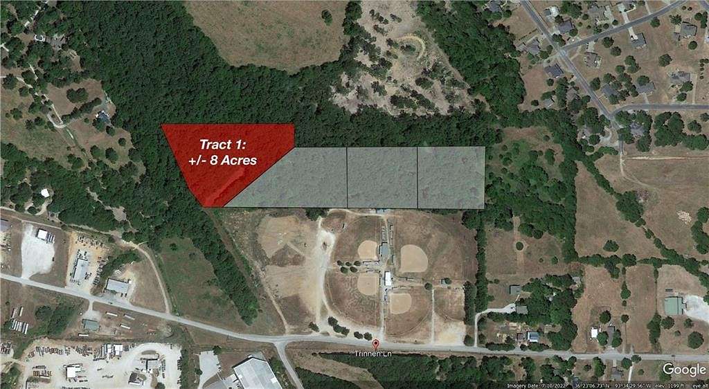 8 Acres of Residential Land for Sale in Berryville, Arkansas