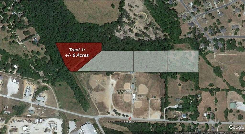 8 Acres of Residential Land for Sale in Berryville, Arkansas